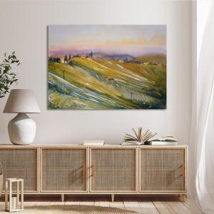 Canvas printStyrian Tuscany vineyard 2