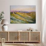 Canvas printStyrian Tuscany vineyard