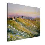 Canvas printStyrian Tuscany vineyard