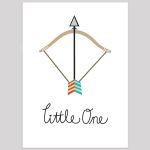 Tribal bow III, αφίσα, κάδρο