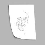 Eyes and figure XXII, poster