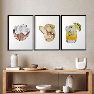 Tropical IX, poster triptixos