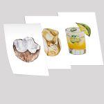 Tropical IX, αφίσα, κάδρο, τρίπτυχος