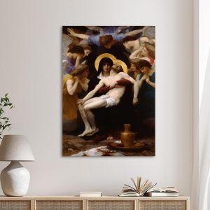 Canvas print The Pieta, Bouguereau W. A.