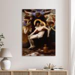 Canvas print The Pieta, Bouguereau W. A.