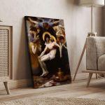 Canvas print The Pieta, Bouguereau W. A.