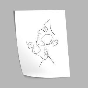 Passion line art VII, poster 2