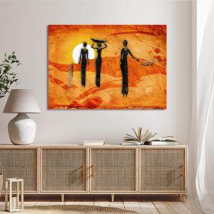 Canvas print African scene Framed canvas View 1 2