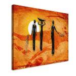 Canvas print African scene