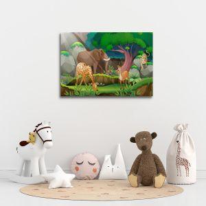 Kids canvas print Jungle 2