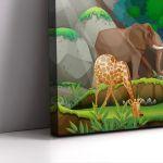 Kids canvas print Jungle