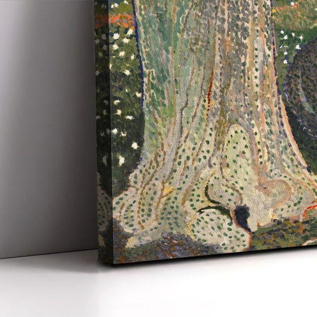 Canvas print April, the anemones, Maurice Denis