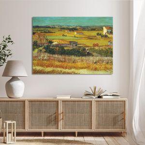 Canvas print Harvest at la Crau Vincent van Gogh Framed canvas View 1 2