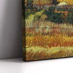 Canvas print Harvest at la Crau, Vincent van Gogh