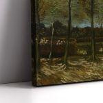 Πίνακας ζωγραφικής Lane with poplars, Vincent van Gogh