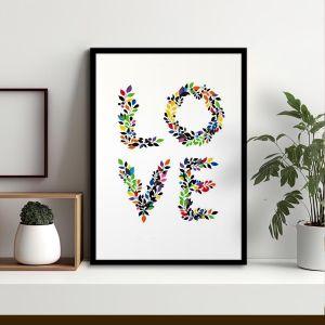 Blossomed love II, αφίσα, κάδρο