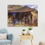 Canvas print Bedouin tent, Sargent J. S.