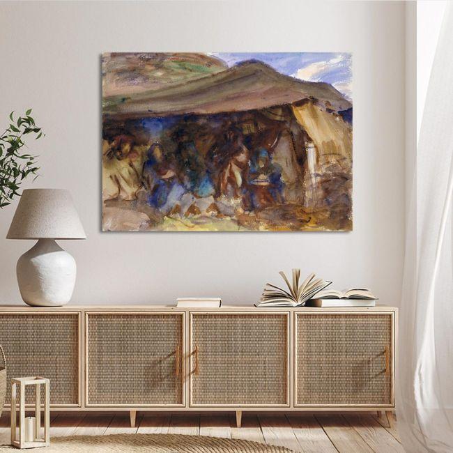Πίνακας ζωγραφικής Bedouin tent, Sargent J. S.