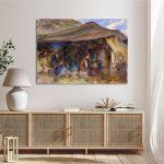 Canvas print Bedouin tent, Sargent J. S.