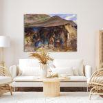Canvas print Bedouin tent, Sargent J. S.