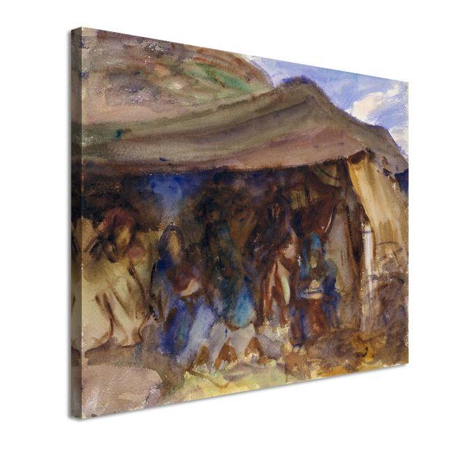 Canvas print Bedouin tent, Sargent J. S.