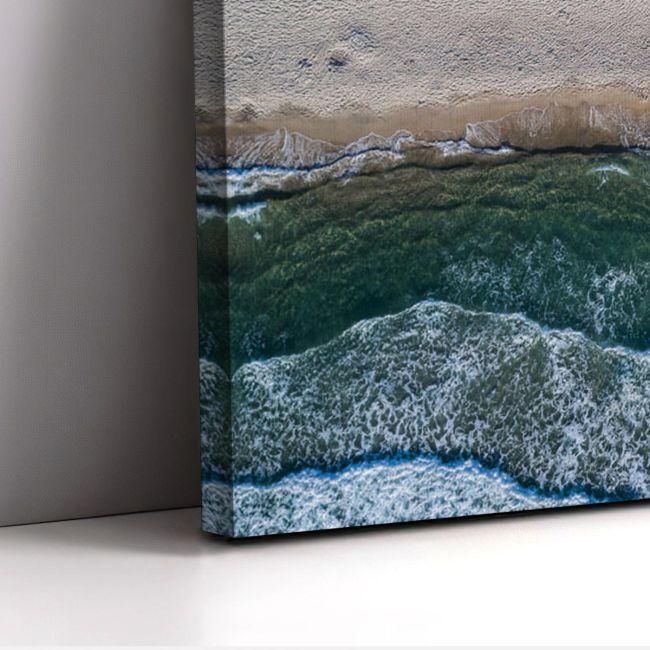 Canvas print Paradise beach, Thassos, panoramic