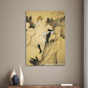 Canvas print Moulin Rouge, Lautrec H. T.