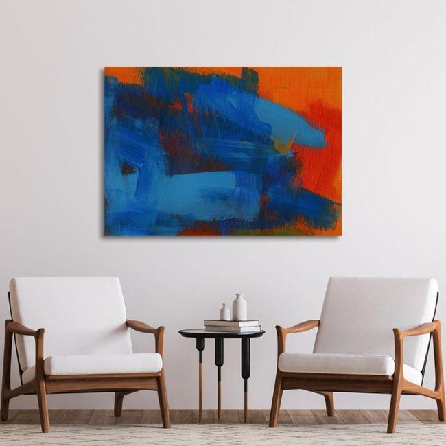 Πίνακας σε καμβά Abstract selection LXXXIX