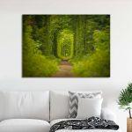 Canvas print Tunnel of love