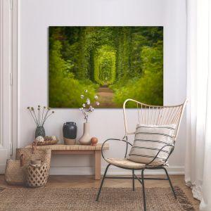Canvas print Tunnel of love 2