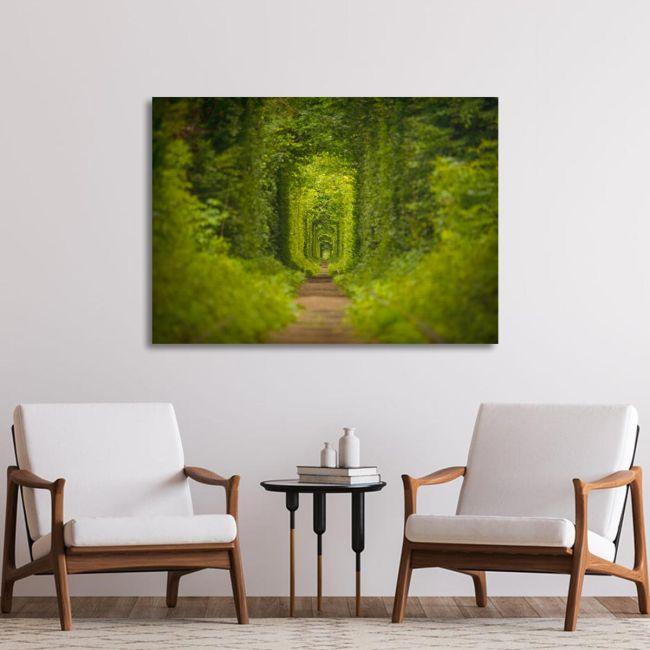 Canvas print Tunnel of love
