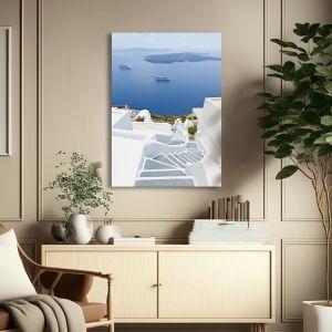Canvas print Santorini View 1 2