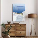 Canvas print Santorini