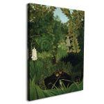 Canvas print The monkeys in the jungle, Rousseau H.