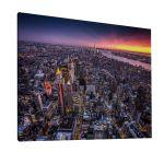Canvas printNew York, Top view of New York city