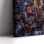Canvas printNew York, Top view of New York city