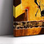 Canvas printAbstract oil painting, female