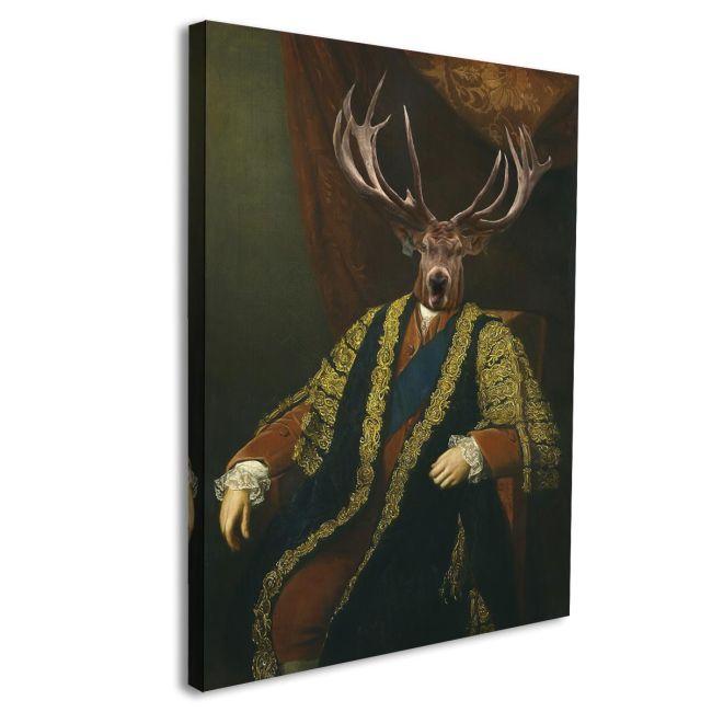 Πίνακας ζωγραφικής Earl II of Guilford, reart (original Nathaniel Dance)