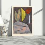 Canvas print Artistic comedy, Klee P.