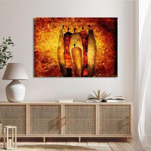 Canvas print  Abstract shapes I Framed canvas View 1 2