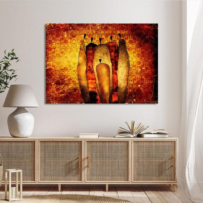 Canvas printAbstract shapes I