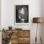Canvas print Rough cut head, Klee P.