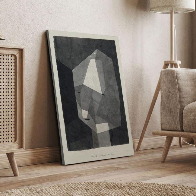 Πίνακας ζωγραφικής Rough cut head, Klee P.