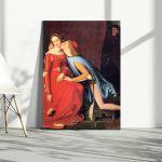 Πίνακας ζωγραφικής Francesca da Rimini, Ingres Jean August