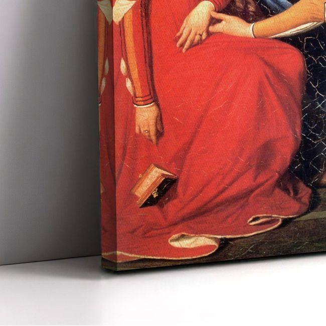 Canvas print Francesca da Rimini, Ingres Jean August