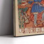 Canvas print Erotokritos with Aretousa, Theofilos