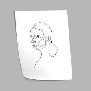 Eyes and figure V, poster 2