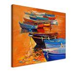 Canvas print Boats