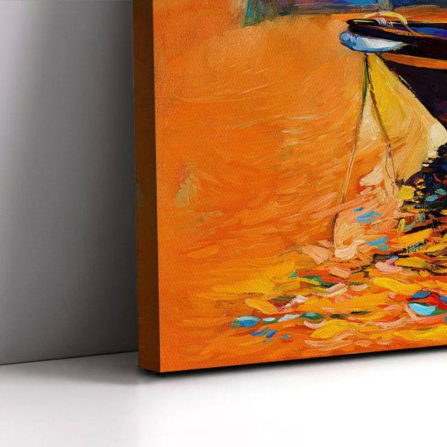 Canvas print Boats