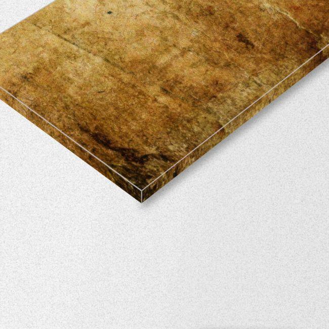 Canvas print Grunge yin yang five panels